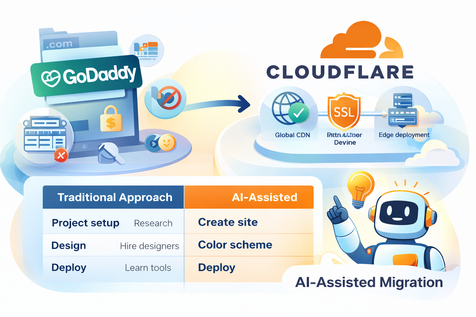 Goodbye GoDaddy: When AI Makes Traditional Web Hosting Obsolete