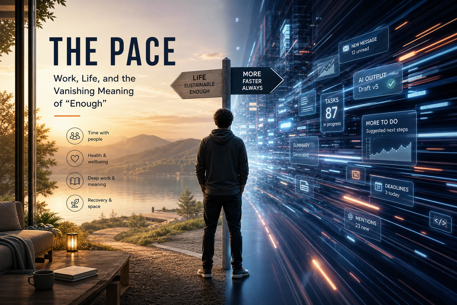 The Pace: Work, Life, and the Vanishing Meaning of "Enough"